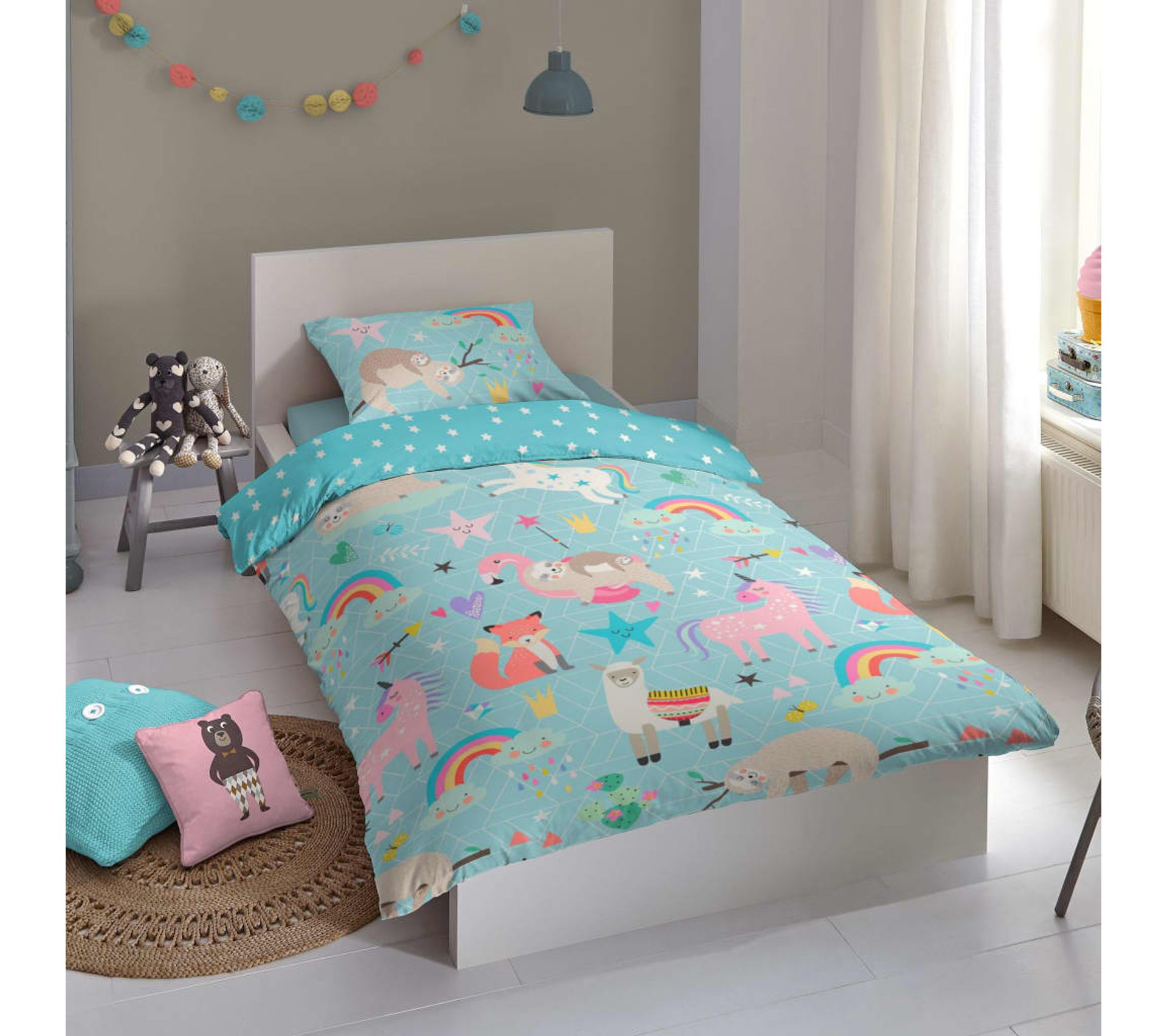 Housse De Couette Pour Enfants Moody 100x135 Cm - Housse de couette