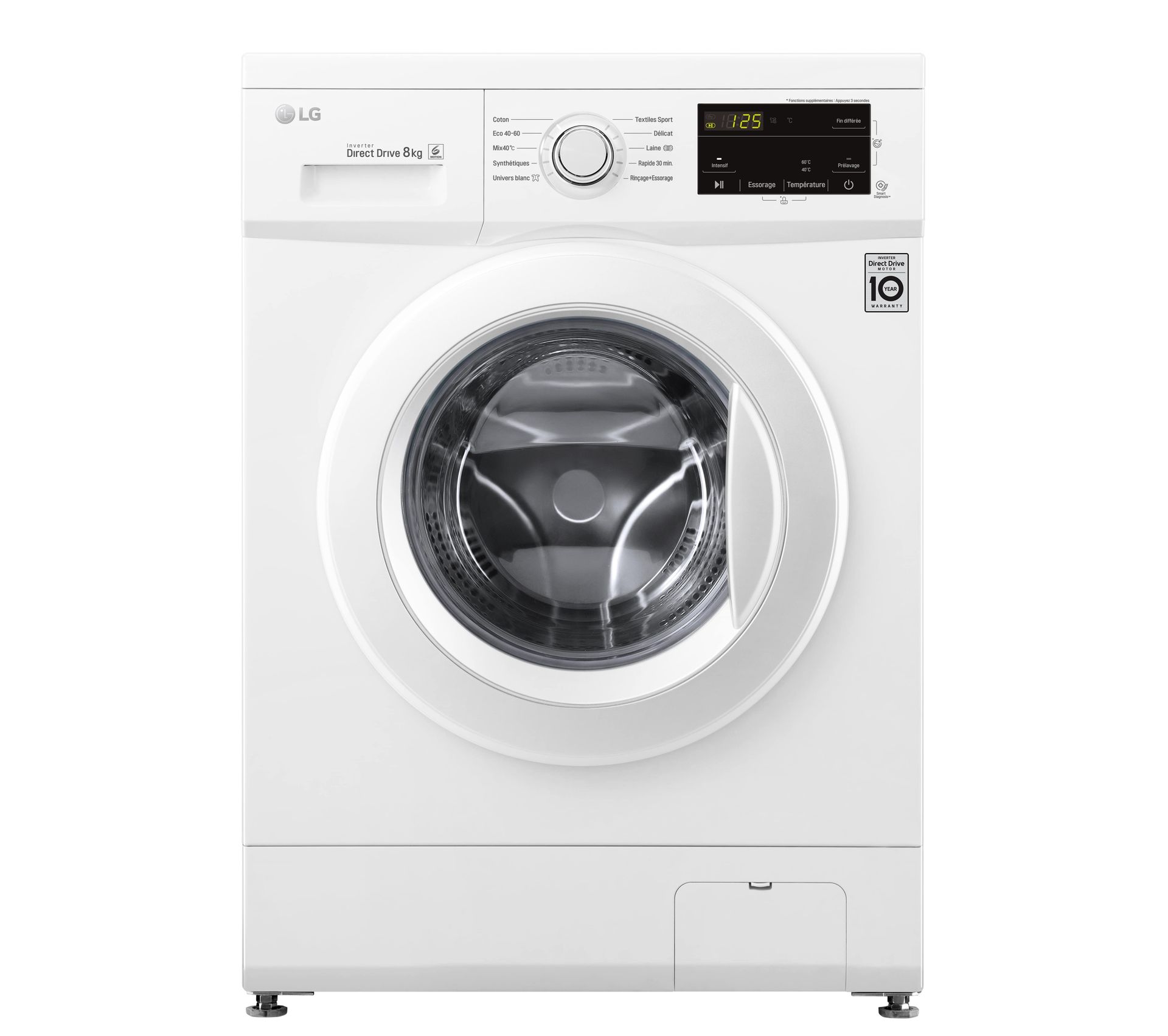 Lave Linge Hublot Lg F84mwh 8kg 1400tr Blanc Tous Les Lave Linge But