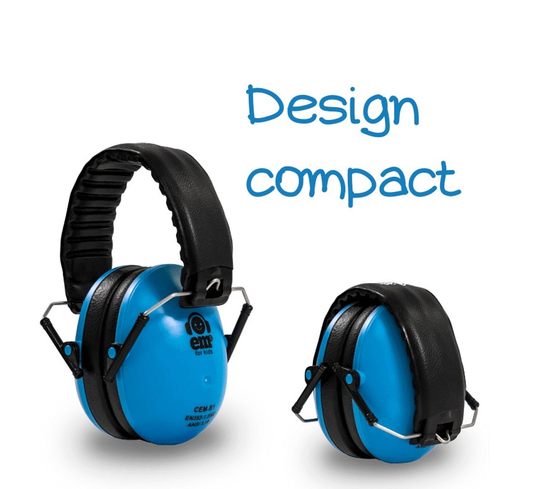 Casque Anti Bruit Pour Enfant Bleu Ems Casque Anti Bruit But