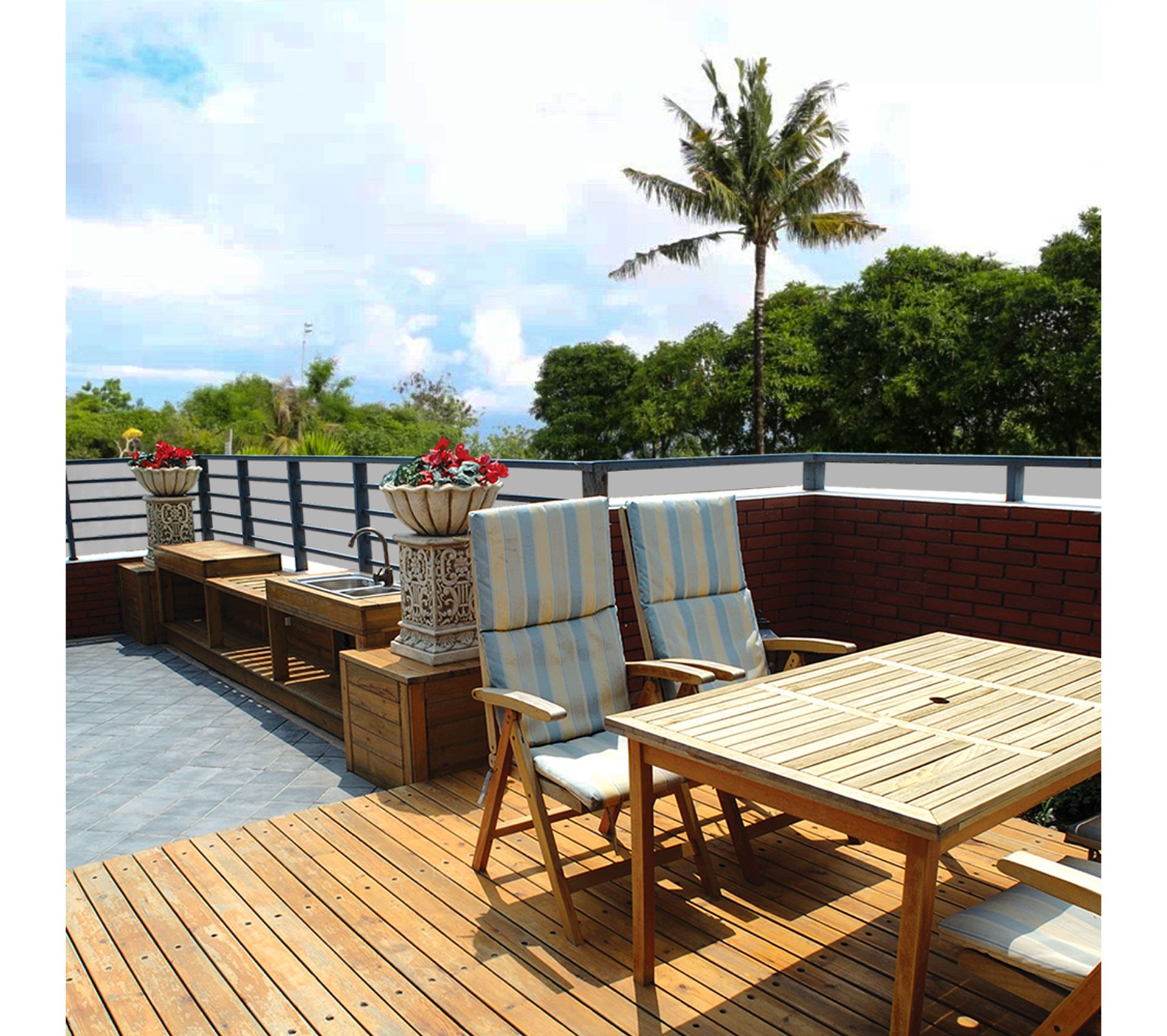 Brise-Vue En PVC Pour Balcon/Clôture - 1,80m X 3m - Vert, Résistant Aux Intempéries - Montage Avec Serre-Câbles