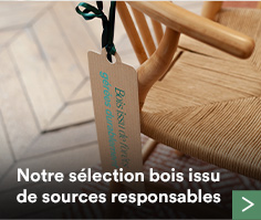 Notre sélection bois issu de sources responsables